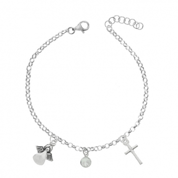 Pulsera ángel con punto de luz