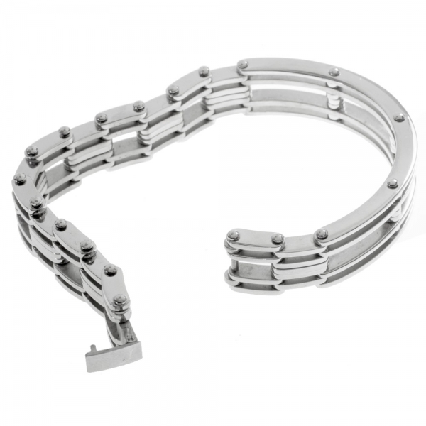 Pulsera de acero para hombre