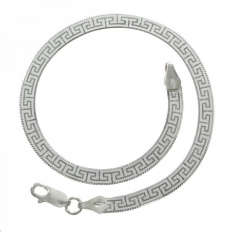 Pulsera cola de serpiente griega