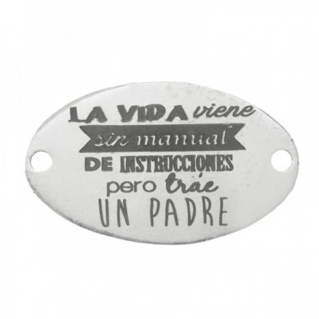 Pulsera Papá con mensaje