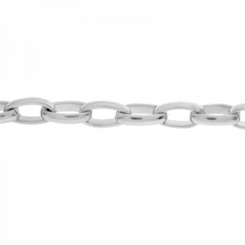 Cadena acero eslabón oval 2
