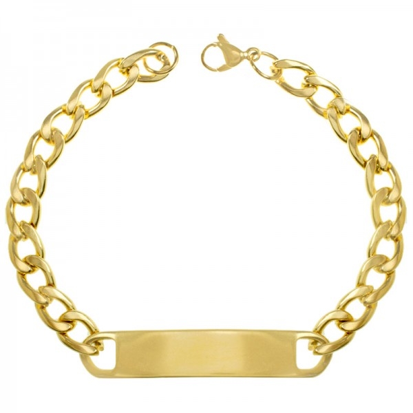 Esclava dorada acero