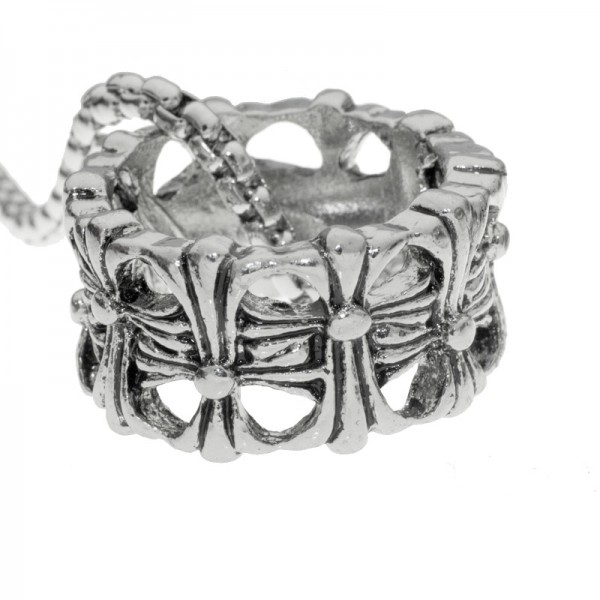 Collar rueda de cruces acero