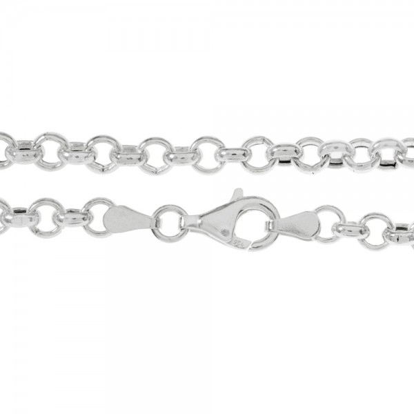 Cadena Roló 5 mm Plata de Ley