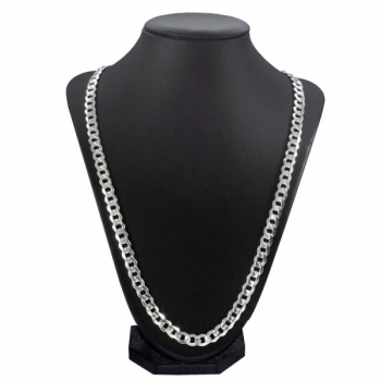 Cadena Grumet Plata de Ley