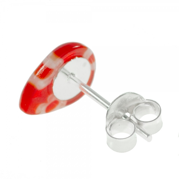 Pendientes gota de cristal Murano