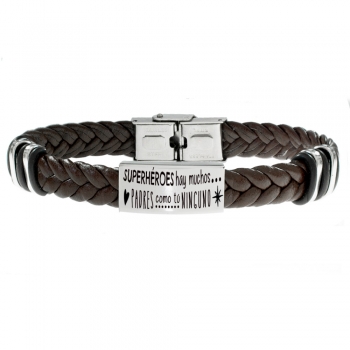 Pulsera trenzada día del Padre