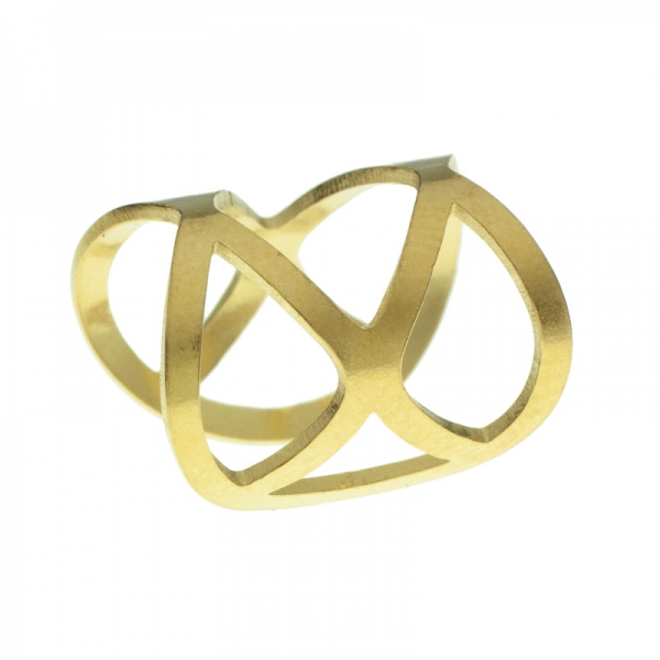 Set de pendientes ojo de acero