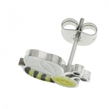 Conjunto abeja esmaltada de acero 2