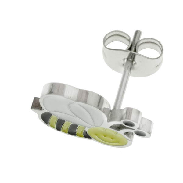 Conjunto abeja esmaltada de acero