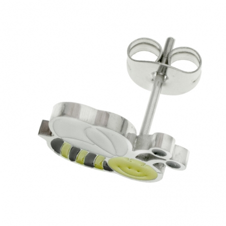 Conjunto abeja esmaltada de acero
