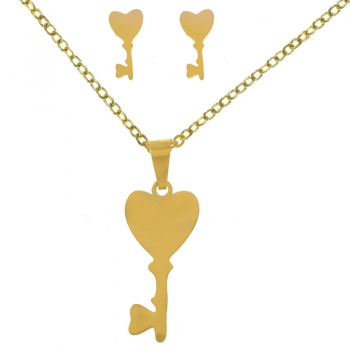 Conjunto llave Love de acero