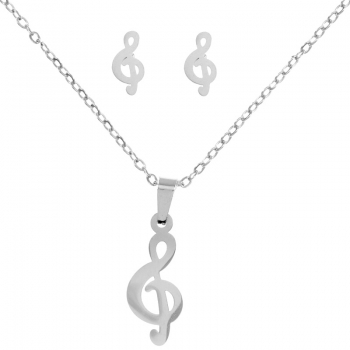 Conjunto clave de Sol de acero