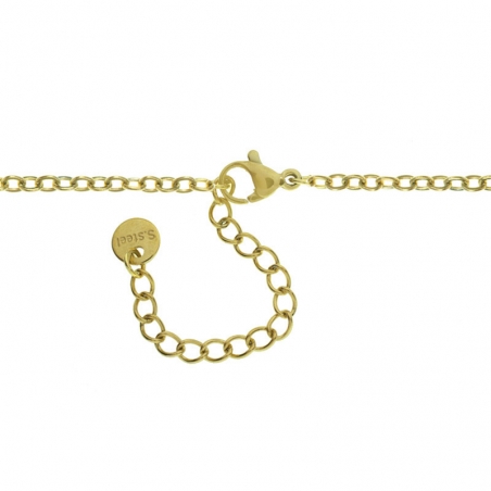 Collar notas musicales acero