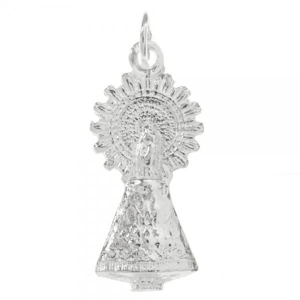 Medalla Virgen del Pilar Plata de Ley