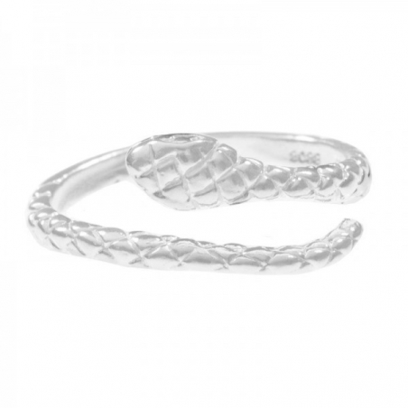 Anillo serpiente Plata de Ley