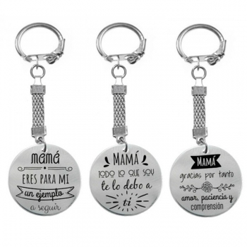 Llavero con mensaje Día de la Madre