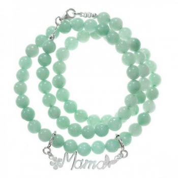 Collar Mamá amazonita