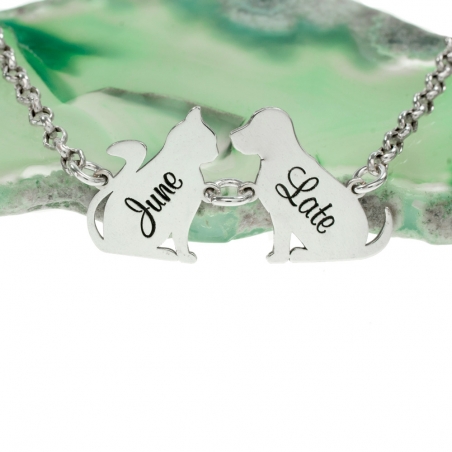 Pulsera nombre gato & perro