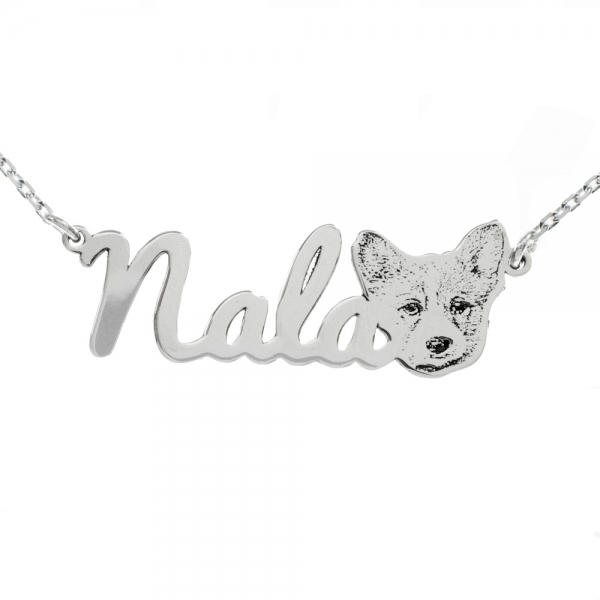 Collar perro con nombre personalizado Joyería Jade