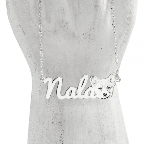 Collar perro con nombre personalizado Joyería Jade