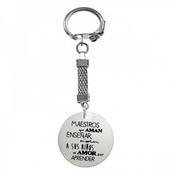 Llavero con mensaje para Profe
