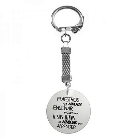 Llavero con mensaje para Profe