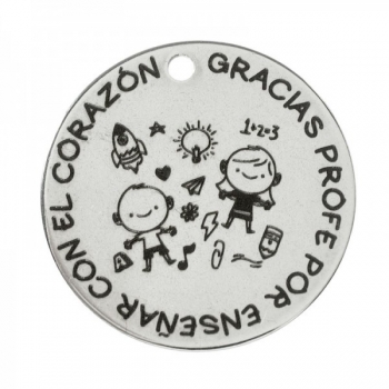 Llavero para profe acero 2