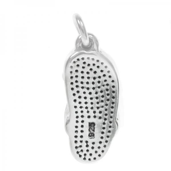 Colgante sandalia electroforma Plata de Ley