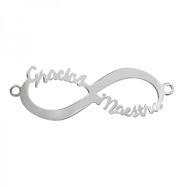 Pulsera bolitas Gracias Maestra