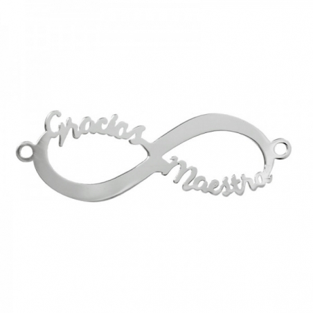 Pulsera bolitas Gracias Maestra