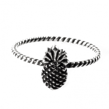Anillo piña Plata de Ley
