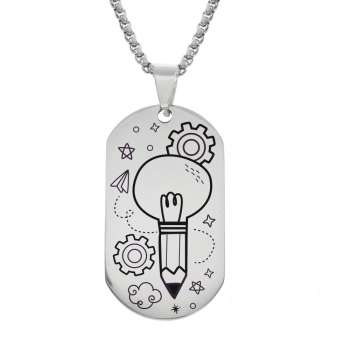 Collar con mensaje para profesor