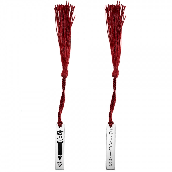 Marcapáginas para PROFE Plata de Ley