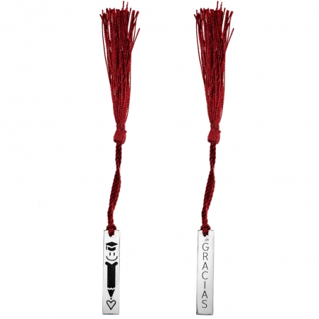 Marcapáginas para PROFE Plata de Ley