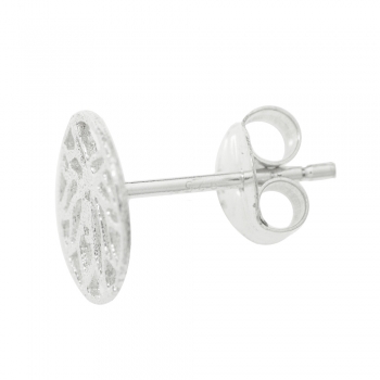 Pendientes flor de loto Plata de Ley 2