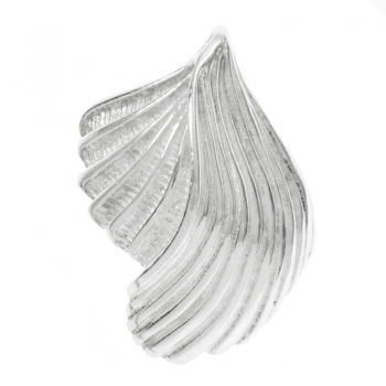 Colgante hoja rayada