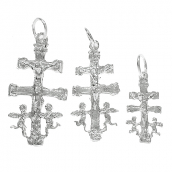Cruz de Caravaca Plata de Ley