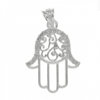 Colgante mano de Fátima Plata de Ley