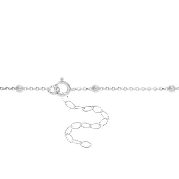 Tobillera cadena de bolitas
