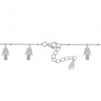 Pulsera abalorios mano de Fátima Plata de Ley 2