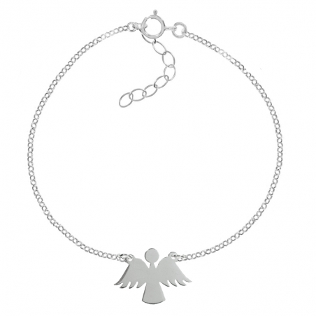 Pulsera ángel Plata de Ley