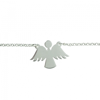 Pulsera ángel Plata de Ley 2