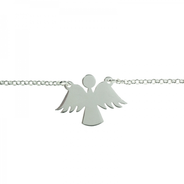 Pulsera ángel Plata de Ley