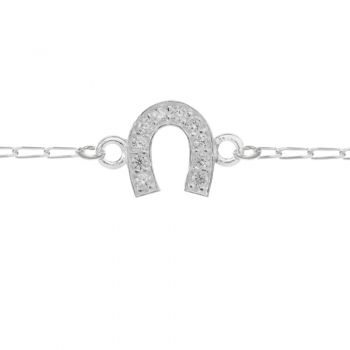 Pulsera herradura Plata de Ley