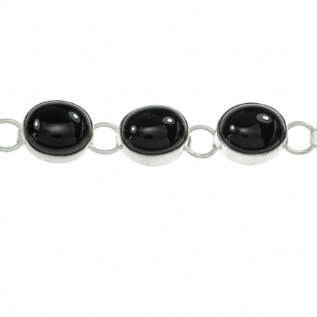 Pulsera ónix Plata de Ley