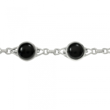 Pulsera ónix Plata de Ley 2