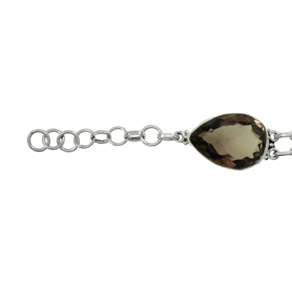 Pulsera XL cuarzo fumé