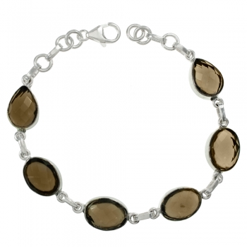 Pulsera cuarzo Fumé