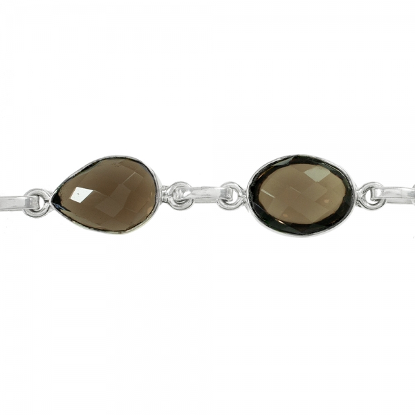 Pulsera cuarzo Fumé